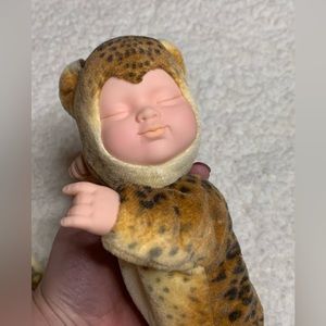 Anne Geddes Baby Leopard Stuffed Animal Plush Doll